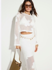 River Island 100% Cotton Floral Cut and Sew Top - Imagen 1 de 4