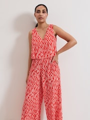 Phase Eight Pink Petite Loren Jumpsuit - Image 3 of 7
