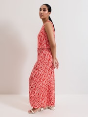 Phase Eight Pink Petite Loren Jumpsuit - Image 5 of 7