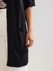 Phase Eight Black Elma Longline Cardigan - Image 5 of 6