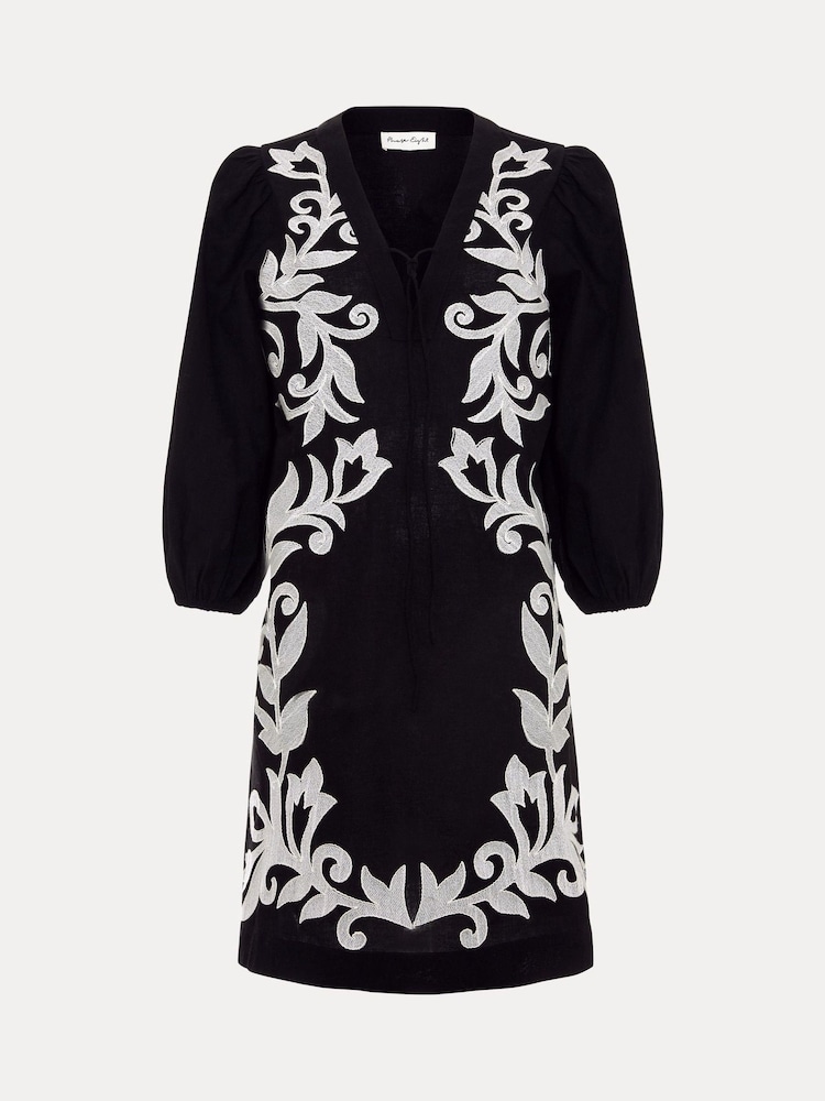 Phase Eight Black Bettie Tunic Dress - Image 5 of 5 Phase Eight Black Bettie Tunic Dress - Image 5 of 5