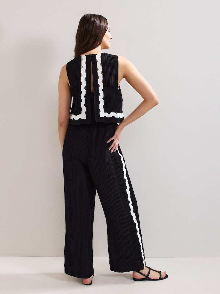 Phase Eight Black Audrey Jumpsuit - Image 2 of 8