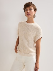 Phase Eight Natural Janet Textured Tank - Image 1 of 7