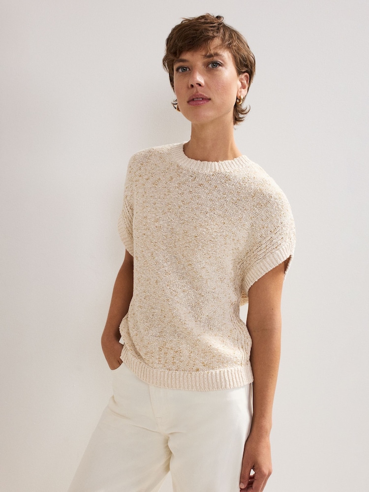 Phase Eight Natural Janet Textured Tank - Image 1 of 7