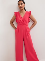 Phase Eight Pink Petite Ayla Jumpsuit - Image 3 of 6