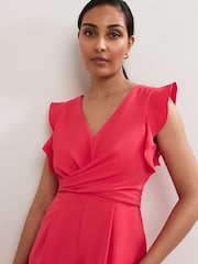 Phase Eight Pink Petite Ayla Jumpsuit - Image 4 of 6