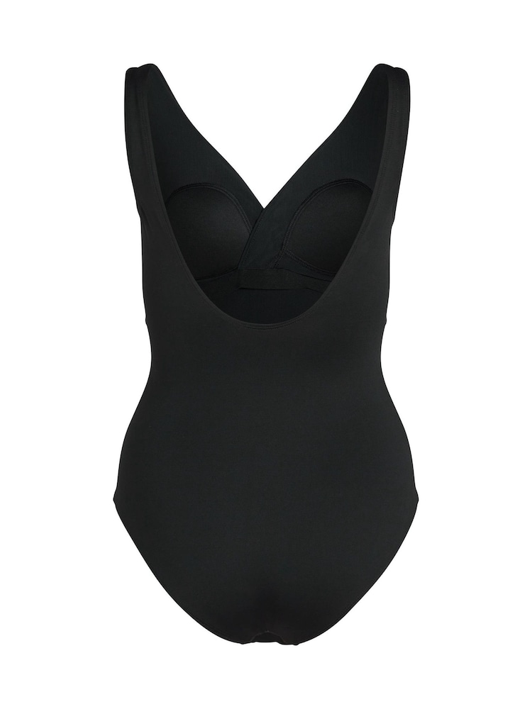 Hunkemöller Shaping Shell Mesh Black Swimsuit - Image 3 of 3 Hunkemöller Shaping Shell Mesh Black Swimsuit - Image 3 of 3