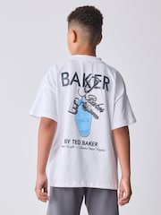 Baker by Ted Baker Oversized Graphic T-Shirt - Image 2 of 9