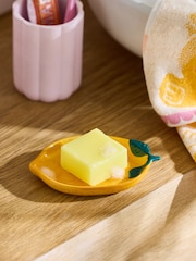 Yellow Lemon Soap Dish - Image 1 of 4