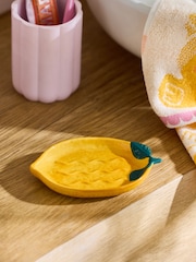 Yellow Lemon Soap Dish - Image 2 of 4