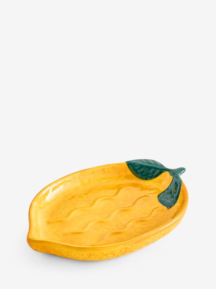 Yellow Lemon Soap Dish - Image 4 of 4