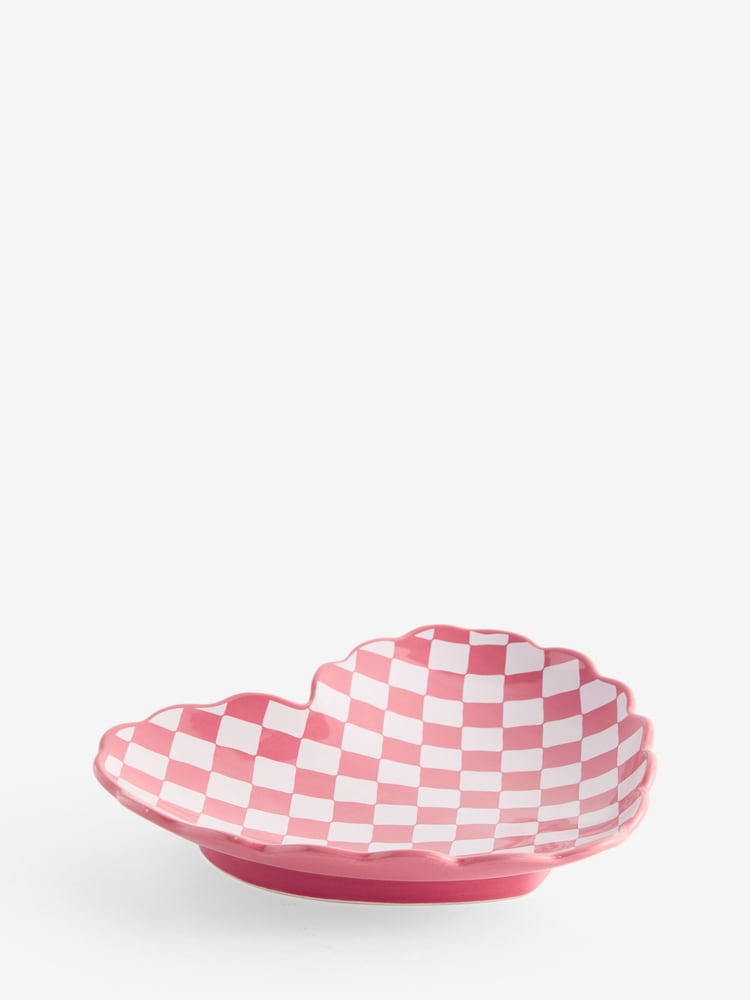 صينية تخزين بنقشة مربعات على شكل قلب - صورة 5 من 5 صينية تخزين بنقشة مربعات على شكل قلب - صورة 5 من 5