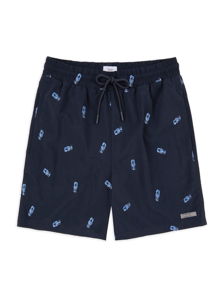 Chelsea Peers Embroidered Swim Shorts - Изображение 1 из 3