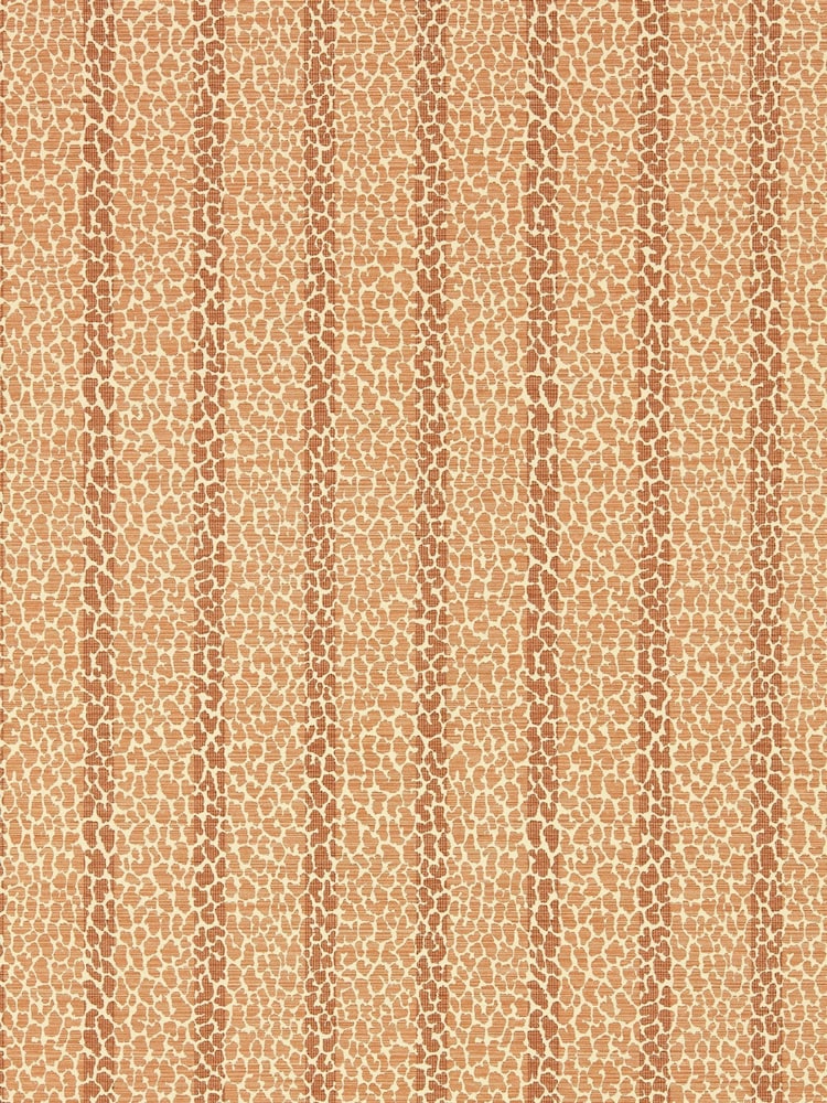 Harlequin Paprika Lacuna Stripe Reflect 110M Wallpaper - Image 1 of 1