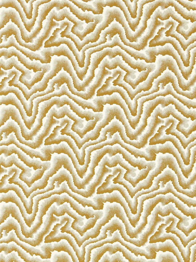 Harlequin Gold Malachite Reflect 110M Wallpaper - Image 1 of 1