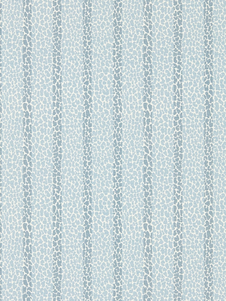 Harlequin Cornflower Lacuna Stripe Reflect 110M Wallpaper - Image 1 of 1