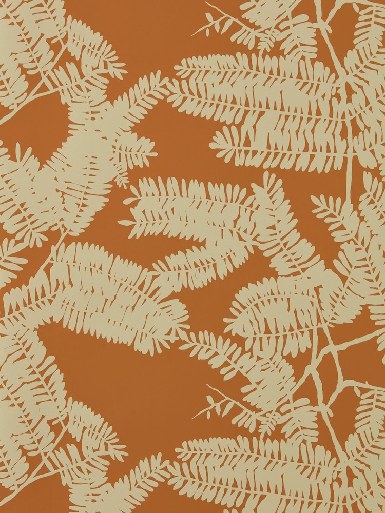 Harlequin Paprika Extravagance Reflect 110M Wallpaper - Image 2 of 2