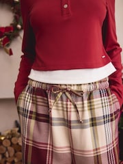 Red Check Mock Layer Long Sleeve Pyjamas - Image 5 of 8