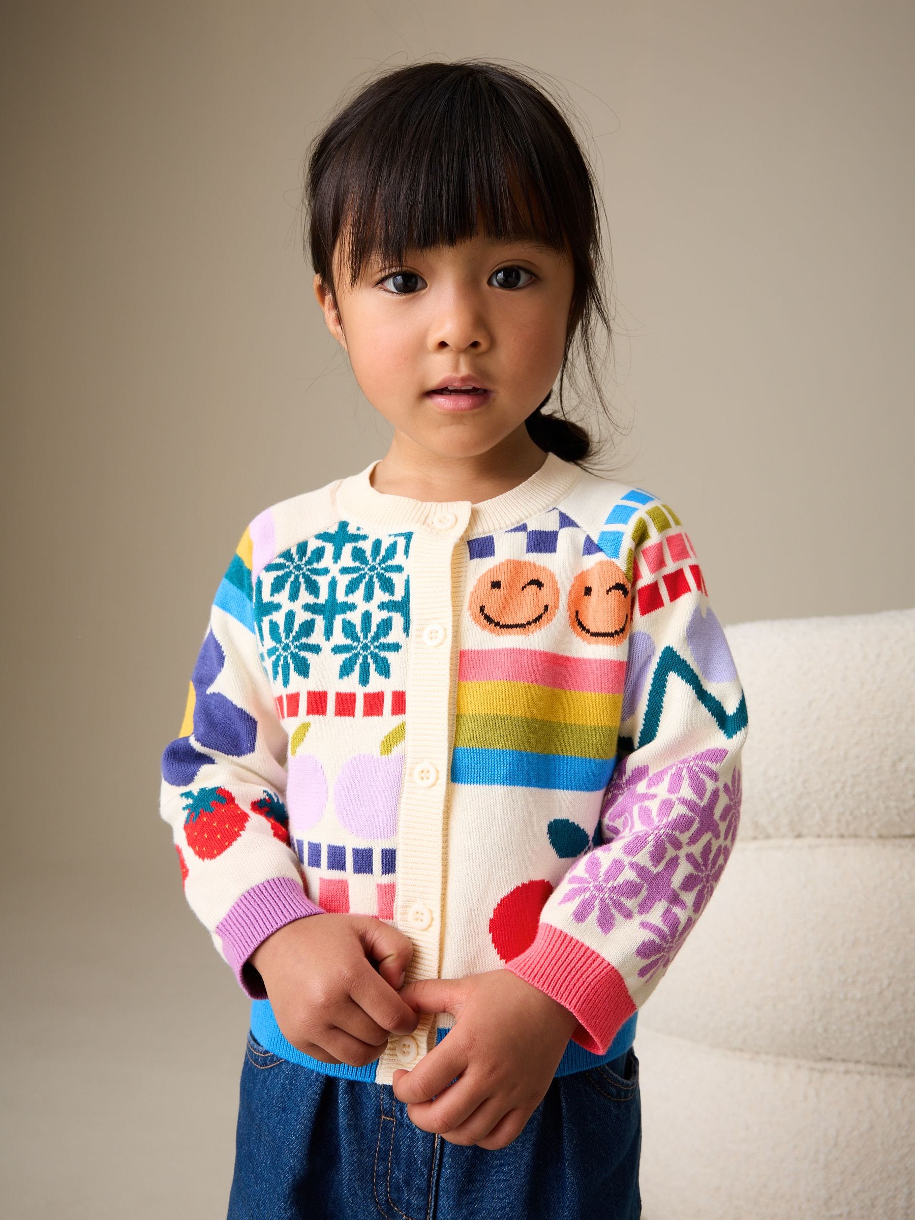 Buy Multi Fun Printed Cardigan (3mths-7yrs) from Next Romania