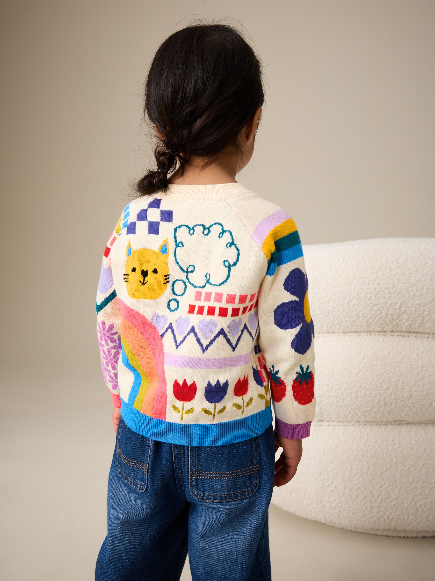Buy Multi Fun Printed Cardigan (3mths-7yrs) from Next Romania