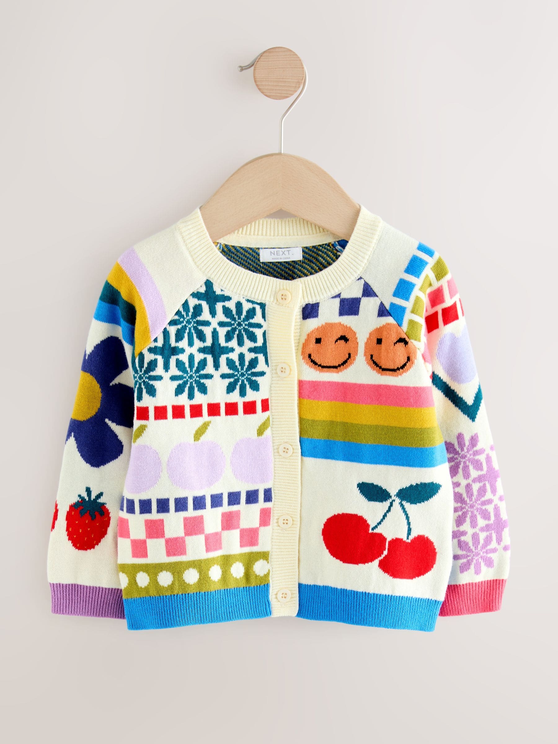 Buy Multi Fun Printed Cardigan (3mths-7yrs) from Next Romania