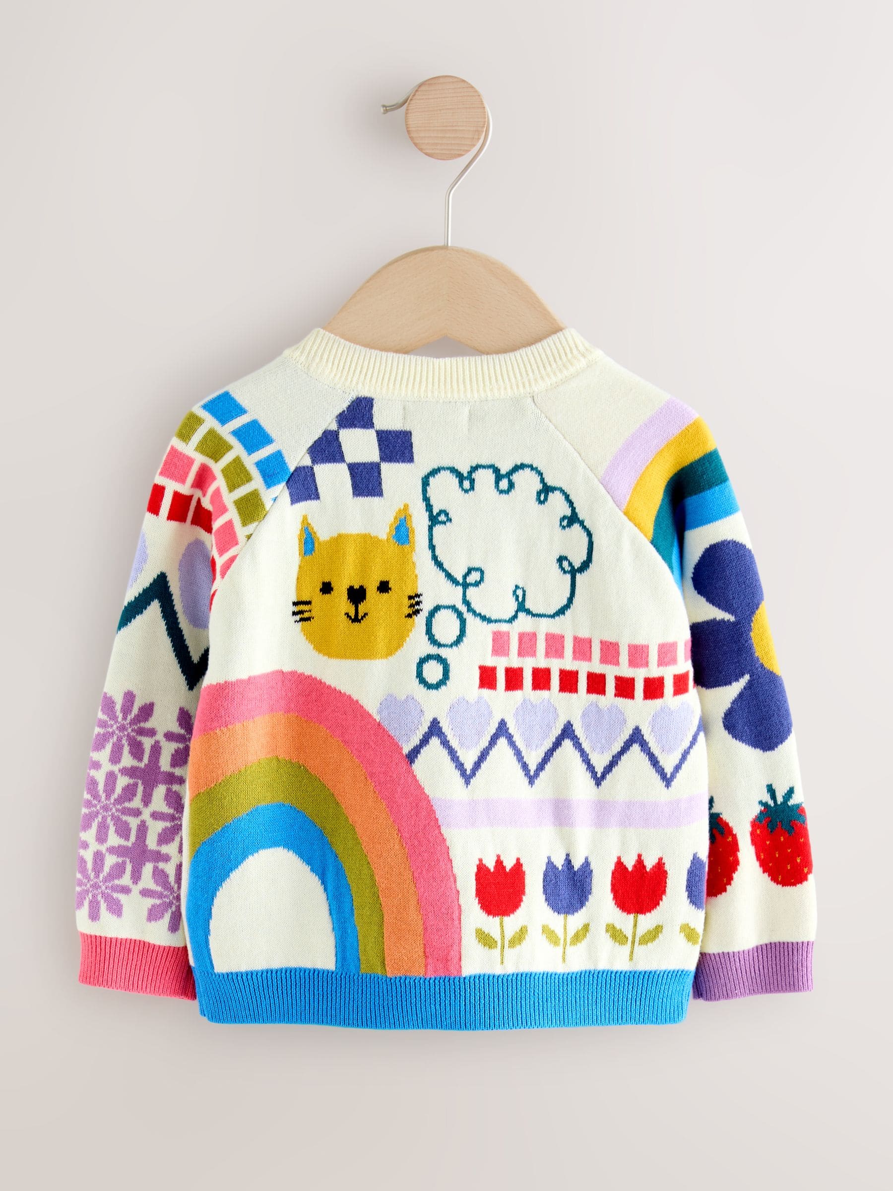 Buy Multi Fun Printed Cardigan (3mths-7yrs) from Next Romania