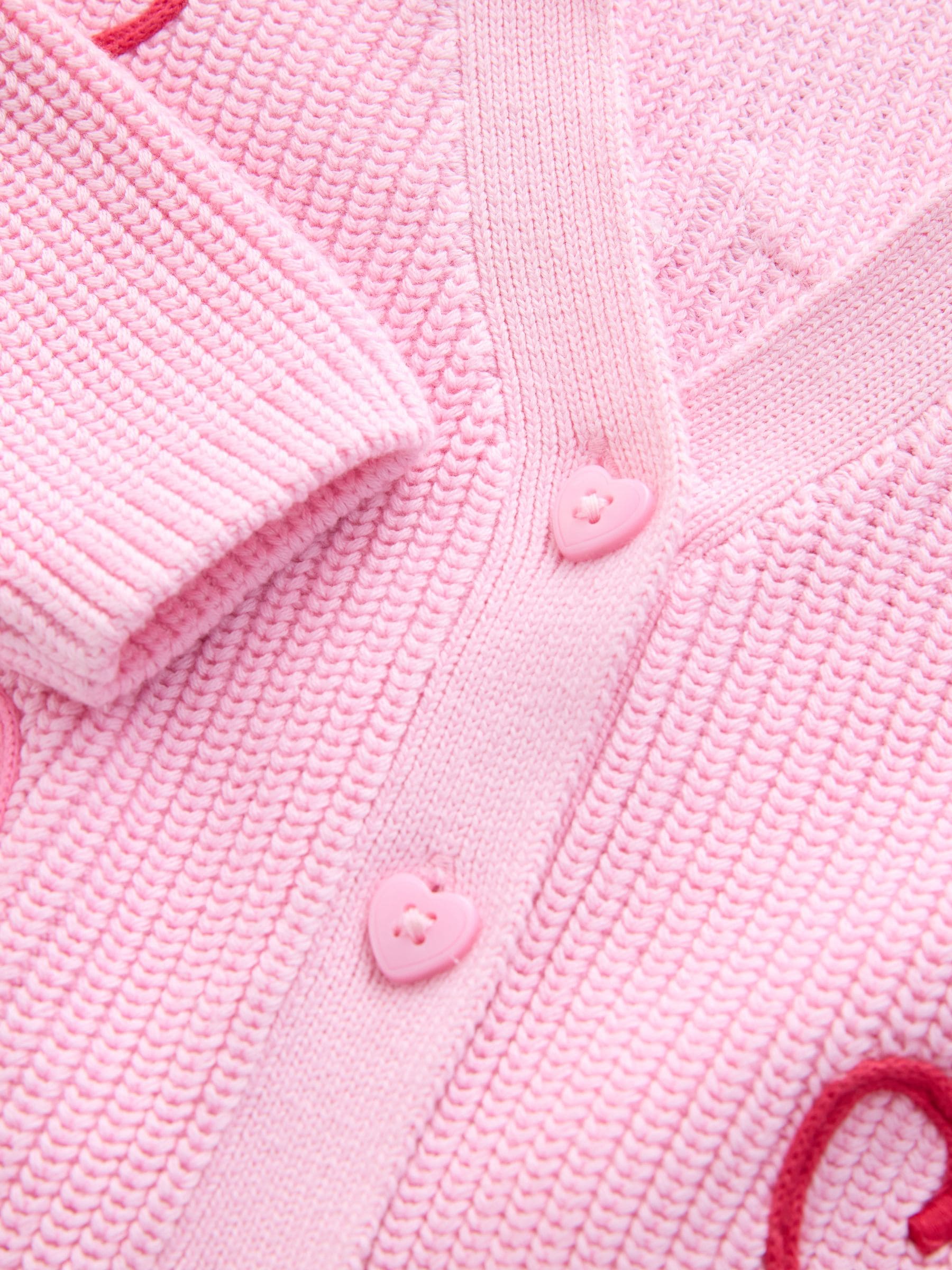 Buy Pink LadyBug V-Neck Cardigan (3mths-7yrs) from Next USA