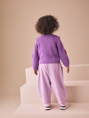 Violet - Cherry Crochet Cardigan (3mths-7yrs) - Imaginea 3 din 10