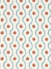 Harlequin Pacific/Terracotta Connor Henry Holland 10M Wallpaper - Image 1 of 2