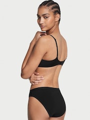 Victoria's Secret Black Bikini Logo 4 Pack Knickers - Image 3 of 7