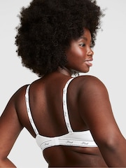 Victoria's Secret PINK Optic White Cotton Bra - Image 2 of 3