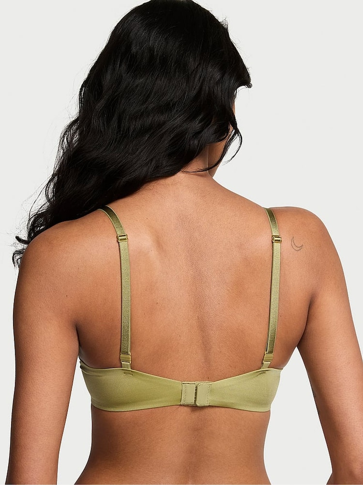Victoria's Secret Moss Green Lightly Lined Demi Bra - Image 2 of 3
