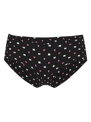 Victoria's Secret PINK Black PINK Print Hipster No Show Knickers - Image 3 of 3