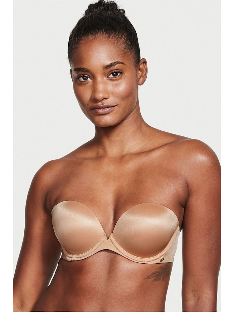 Victoria's Secret Praline Nude Strapless Multiway Push Up Bra - Image 2 of 4