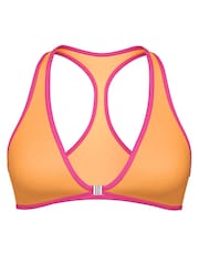 Victoria's Secret PINK Vitamin C Orange Plunge Neck Bikini Top - Image 3 of 3