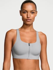 Victoria's Secret Starstruck Grey Front Close Featherweight Max™ High Support Sports Bra - Image 1 of 3