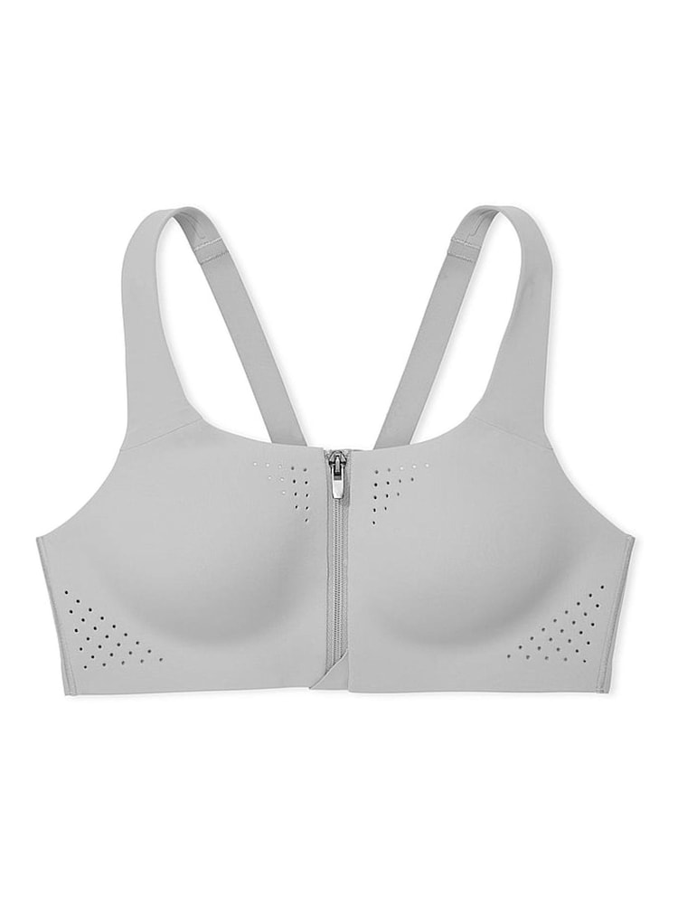 Victoria's Secret Starstruck Grey Front Close Featherweight Max™ High Support Sports Bra - Image 3 of 3 Victoria's Secret Starstruck Grey Front Close Featherweight Max™ High Support Sports Bra - Image 3 of 3