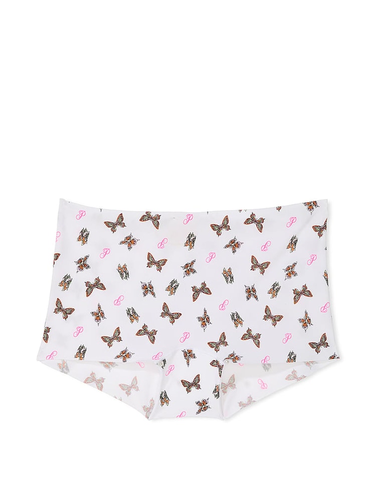 Victoria's Secret PINK White Butterfly Short No Show Knickers - Image 3 of 3
