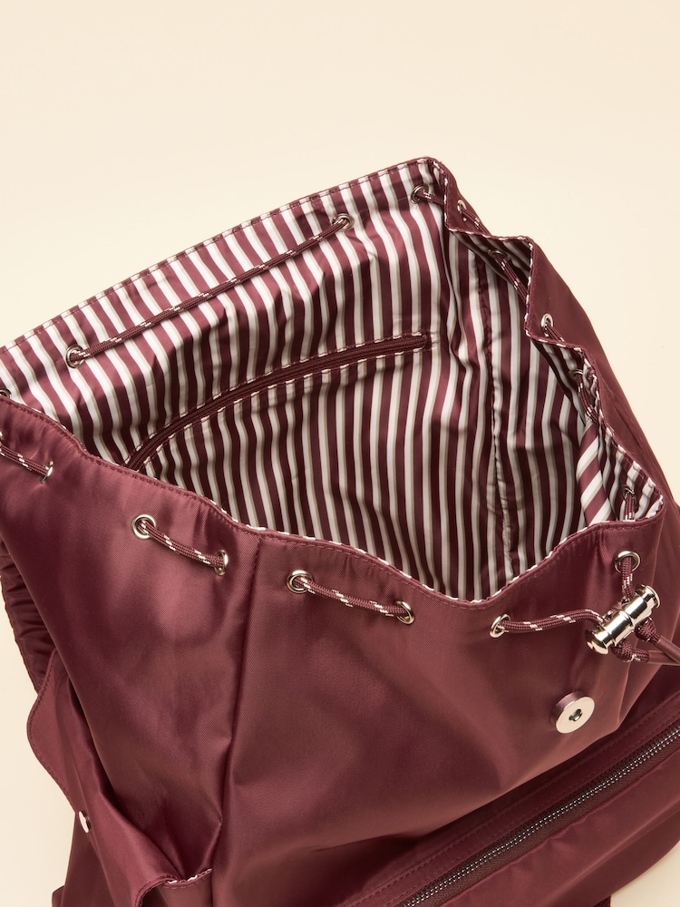 Joules Cambeck Berry Red Rucksack - Image 6 of 6 Joules Cambeck Berry Red Rucksack - Image 6 of 6