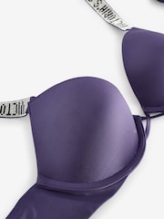Victoria's Secret Valiant Purple Add 2 Cups Push Up Bombshell Shine Strap Bra - Image 2 of 4