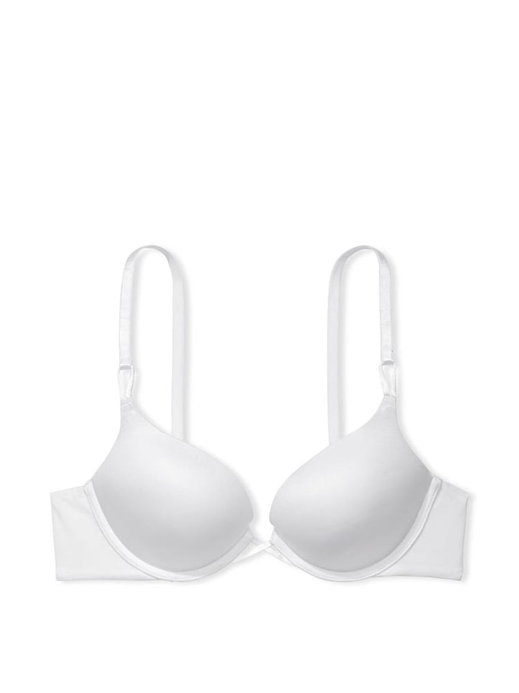 Victoria's Secret White Add 2 Cups Push Up Bombshell Bra - Image 4 of 4 Victoria's Secret White Add 2 Cups Push Up Bombshell Bra - Image 4 of 4