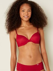 Victoria's Secret PINK Red Lightly Lined Demi Bra - Image 1 of 5