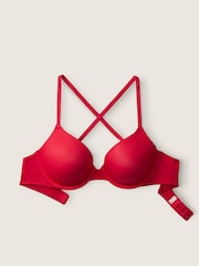 Victoria's Secret PINK Red Lightly Lined Demi Bra - Image 4 of 5
