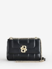 BOSS Black Icon Logo Padded Cross-Body Flap Bag - Image 1 of 1