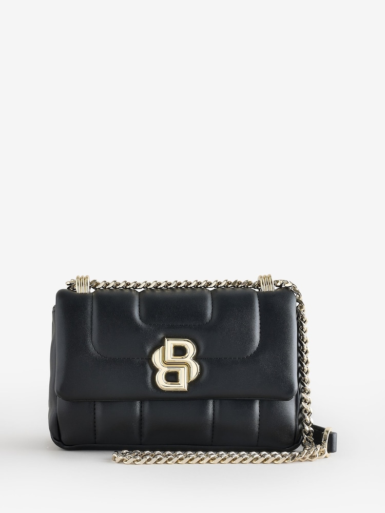 BOSS Black Icon Logo Padded Cross-Body Flap Bag - Image 1 of 1
