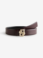 BOSS Purple Medium Icon Logo Belt - Image 1 of 1