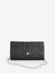HUGO Black Chris Textured Cross-Body Clutch Bag - Image 1 of 1