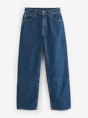 HUGO Blue Leni Dark Wash Wide Leg Denim Jeans - Image 1 of 1