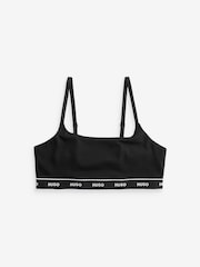 HUGO White Logo Band 2-Pack Bralettes - Image 2 of 3