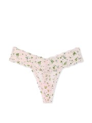 Victoria's Secret Purest Pink Thong Knickers - Image 3 of 3